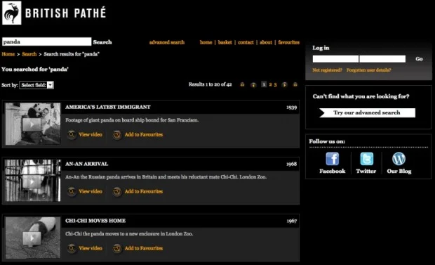 Vintage Panda Movies