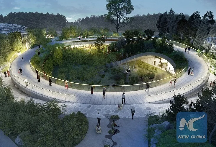Copenhagen Zoo unveils plan of giant panda enclosure