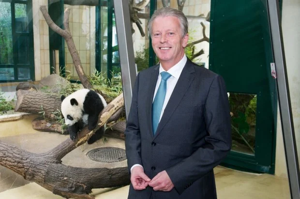 Reinhold Mitterlehner visits Fu Hu
