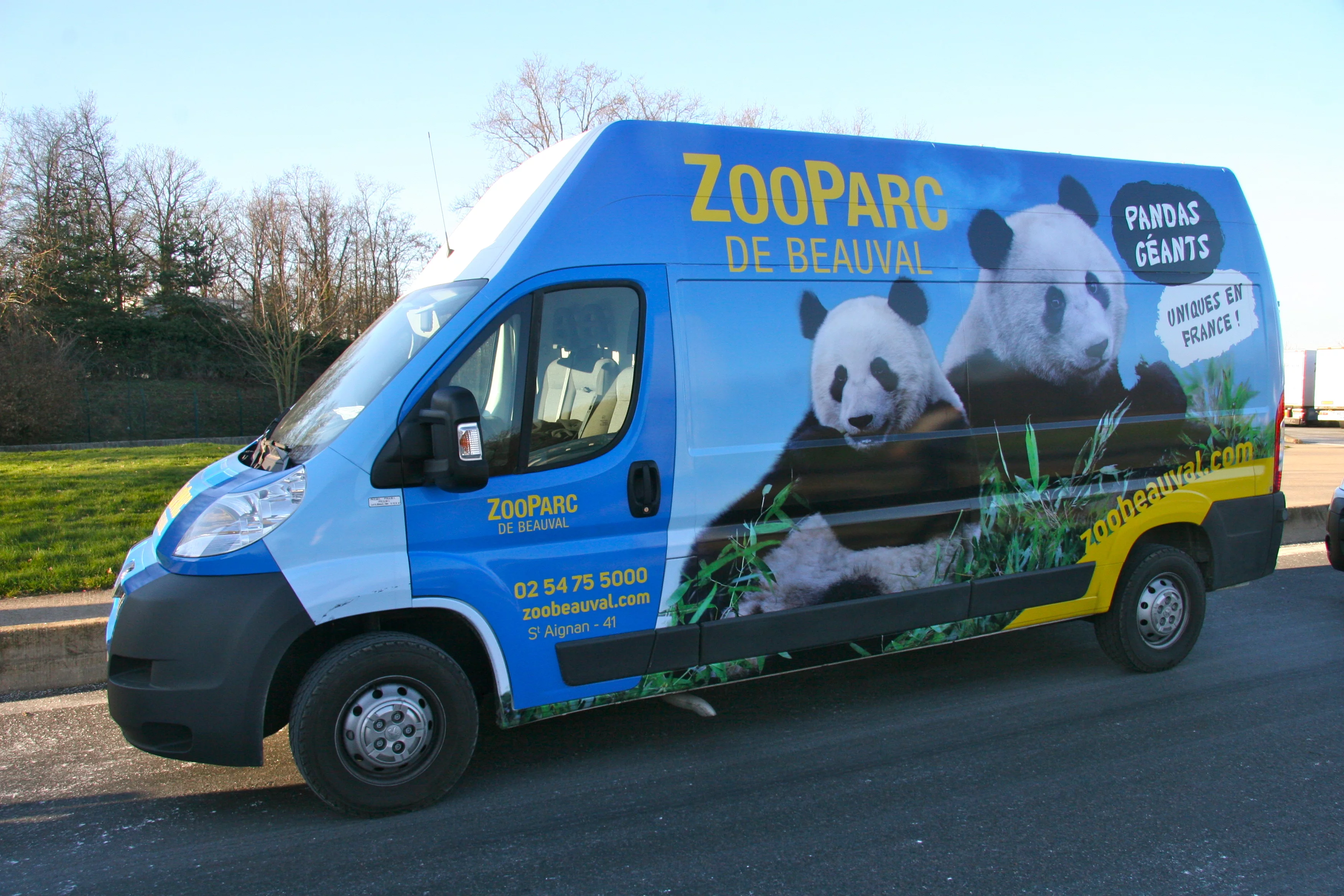 Huan Huan &amp; Yuan Zi arrive in France