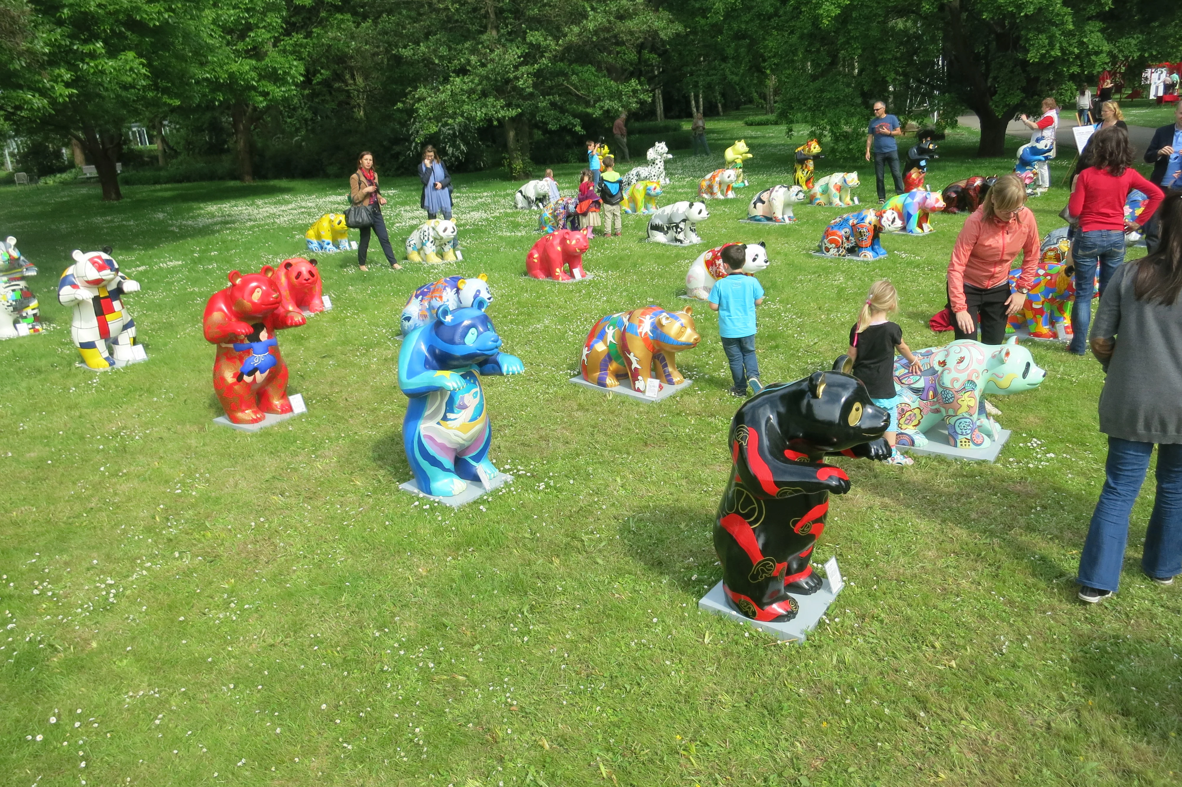 Heart Panda Exhibition @ Garten der Welt