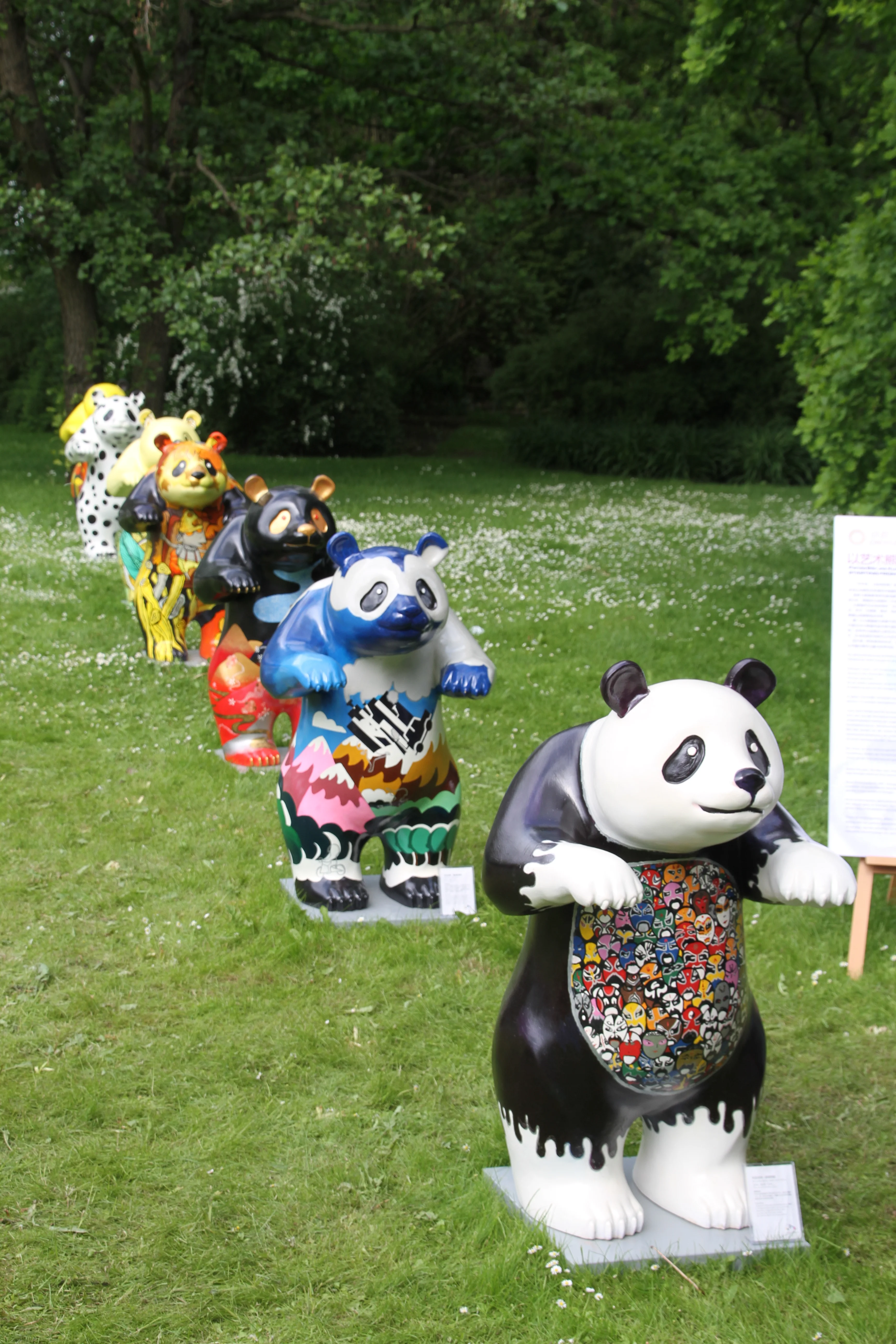 Heart Panda Exhibition @ Garten der Welt